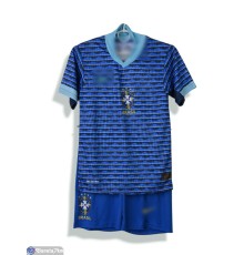 Дитячий спортивний костюм на літо (5 шт. р.сетка 116-176) блакитний  "FIESTA"