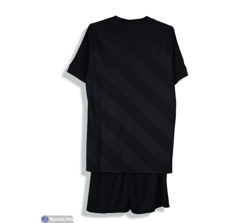 Дитячий спортивний костюм на літо (8 шт. р.сетка 28-2XL) чорний  "FIESTA"