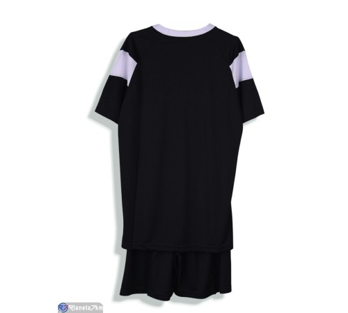 Спортивний костюм чоловічий на літо (6 шт. р.сетка L-2XL) чорний  "FIESTA"