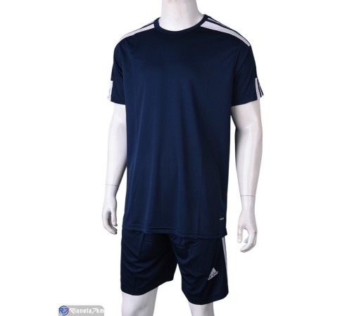 Спортивний костюм чоловічий на літо (6 шт. р.сетка S-2XL) синій  "FIESTA"