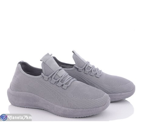 Кросівки чоловічі на літо (8 пар р.40-45) сірий  "YAMMI SHOES"