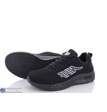 Кросівки жіночі на весну/осінь (8 пар р.36-41) чорний  "YAMMI SHOES"