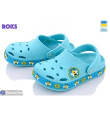 Кроки дитячі на літо (8 пар р.25-32) зелений  "Roks"