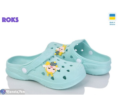 Кроки дитячі на літо (6 пар р.24-33) зелений  "Roks"