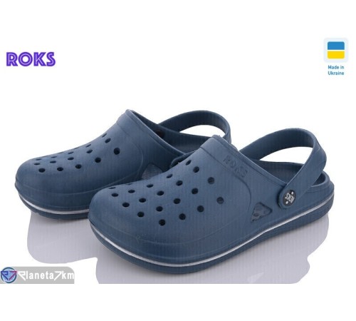 Кроки дитячі на літо (8 пар р.36-41) синій  "Roks"