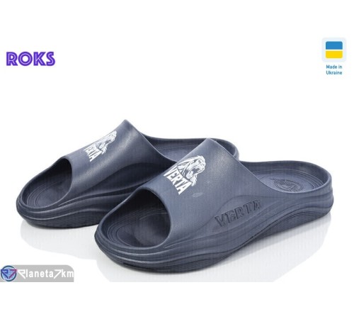 Шлепки чоловічі на літо (6 пар р.41-46) синій  "Roks"