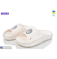 Шлепки жіночі на літо (6 пар р.36-41) бежевий  "Roks"