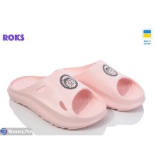 Шлепки жіночі на літо (6 пар р.36-41) рожевий  "Roks"