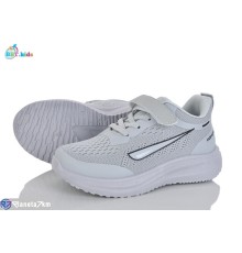 Дитячі кросівки на весну/осінь (8 пар р.32-37) сірий  "BBT"