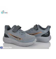 Дитячі кросівки на весну/осінь (8 пар р.32-37) сірий  "BBT"