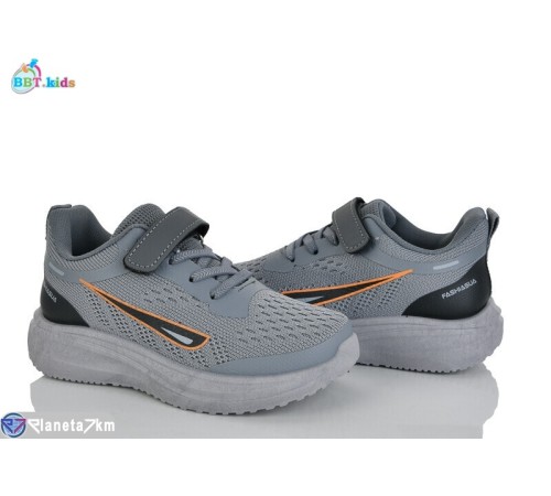 Дитячі кросівки на весну/осінь (8 пар р.32-37) сірий  "BBT"