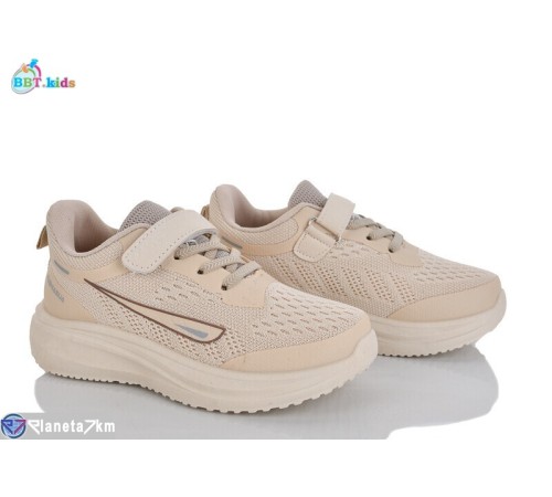 Дитячі кросівки на весну/осінь (8 пар р.32-37) бежевий  "BBT"