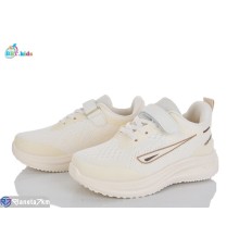 Дитячі кросівки на весну/осінь (8 пар р.32-37) бежевий  "BBT"