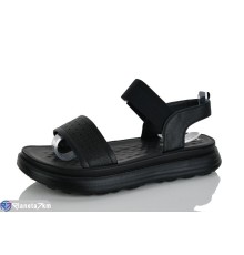 Босоніжки жіночі на літо (8 пар р.36-41) чорний  "Lilin"