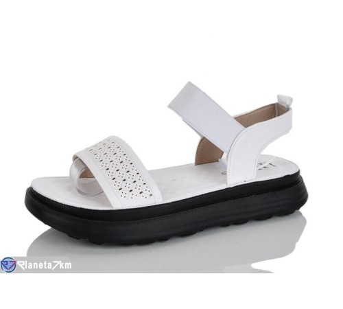 Босоніжки жіночі на літо (8 пар р.36-41) білий  "Lilin"