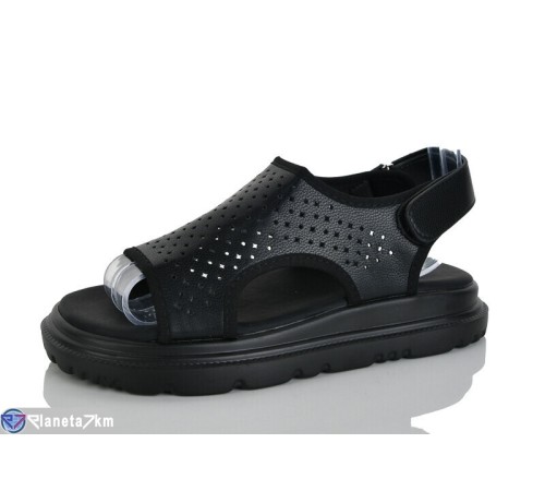 Босоніжки жіночі на літо (8 пар р.36-41) чорний  "Lilin"