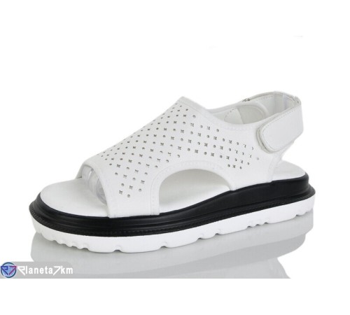 Босоніжки жіночі на літо (8 пар р.36-41) білий  "Lilin"