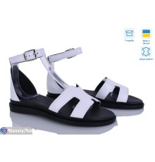 Босоніжки жіночі на літо (6 пар р.36-40) білий  "Linda"