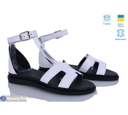 Босоніжки жіночі на літо (6 пар р.36-40) білий  "Linda"