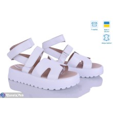 Босоніжки жіночі на літо (6 пар р.36-40) білий  "Linda"