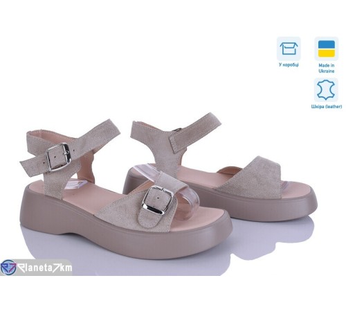 Босоніжки жіночі на літо (6 пар р.36-40) бежевий  "Linda"