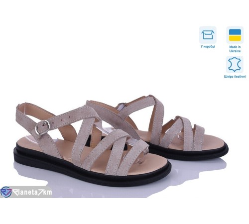 Босоніжки жіночі на літо (6 пар р.36-40) бежевий  "Linda"