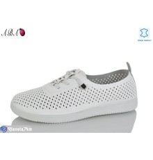 Кросівки жіночі на літо (8 пар р.37-41) білий  "Aba"