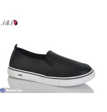 Сліпони жіночі на весну/осінь (8 пар р.37-41) чорний  "Aba"