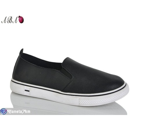 Сліпони жіночі на весну/осінь (8 пар р.37-41) чорний  "Aba"