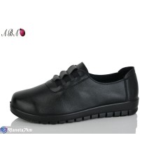 Туфлі жіночі на літо (6 пар р.38-43) чорний  "Aba"