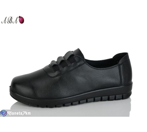 Туфлі жіночі на літо (6 пар р.38-43) чорний  "Aba"