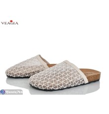 Шлепки жіночі на літо (8 пар р.36-40) бежевий  "Veagia-ADA"