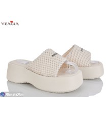 Шлепки жіночі на літо (8 пар р.36-40) бежевий  "Veagia-ADA"