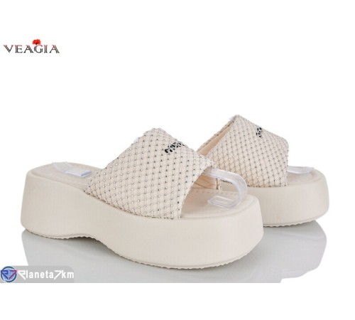Шлепки жіночі на літо (8 пар р.36-40) бежевий  "Veagia-ADA"