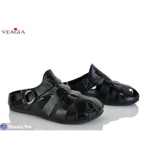 Шлепки жіночі на літо (8 пар р.36-41) чорний  "Veagia-ADA"