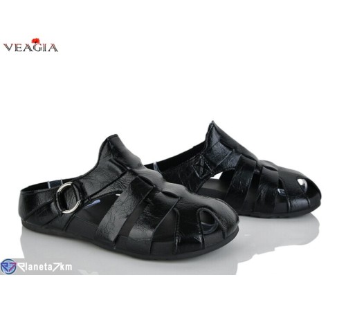 Шлепки жіночі на літо (8 пар р.36-41) чорний  "Veagia-ADA"