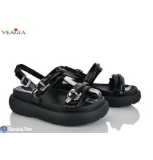 Босоніжки жіночі на літо (8 пар р.36-40) чорний  "Veagia-ADA"