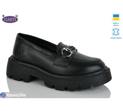 Туфлі жіночі на весну/осінь (6 пар р.36-40) чорний  "Garti"