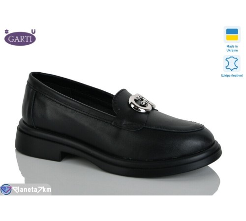 Туфлі жіночі на весну/осінь (6 пар р.36-40) чорний  "Garti"