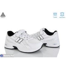 Дитячі кросівки на весну/осінь (8 пар р.32-37) білий  "STILUS"