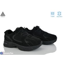 Дитячі кросівки на весну/осінь (8 пар р.32-37) чорний  "STILUS"