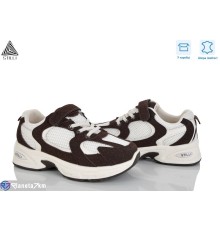 Дитячі кросівки на весну/осінь (8 пар р.32-37) коричневий  "STILUS"