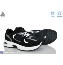 Дитячі кросівки на весну/осінь (8 пар р.32-37) чорний  "STILUS"