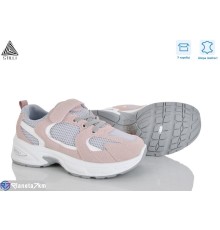 Дитячі кросівки на весну/осінь (8 пар р.32-37) рожевий  "STILUS"