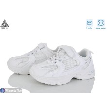 Дитячі кросівки на весну/осінь (8 пар р.32-37) білий  "STILUS"