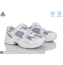 Дитячі кросівки на весну/осінь (8 пар р.32-37) сірий  "STILUS"