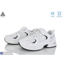 Дитячі кросівки на весну/осінь (8 пар р.32-37) білий  "STILUS"