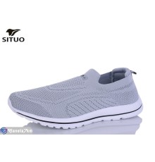 Кросівки чоловічі на літо (6 пар р.47-50) сірий  "Situo"