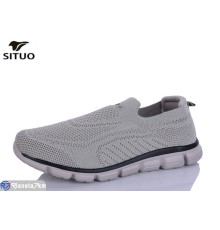 Кросівки чоловічі на літо (8 пар р.41-46) сірий  "Situo"