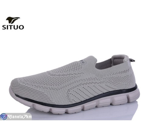 Кросівки чоловічі на літо (8 пар р.41-46) сірий  "Situo"